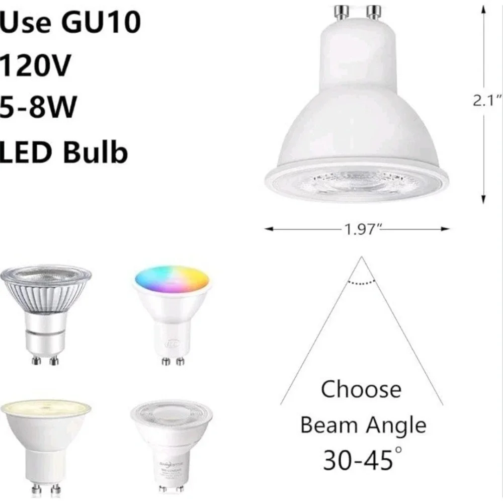 3 Pack Black LED Pendant Light Modern Ceiling Chandelier Kitchen Bedroom Fixture